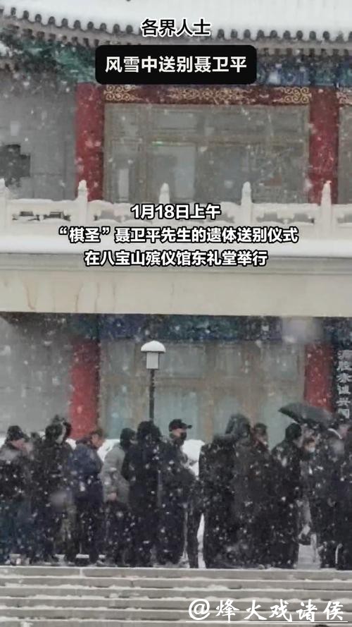 各界人士风雪中送别聂卫平 各界人士风雪中送别聂卫平